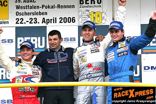 Chris van der Drift bovenaan het podium!